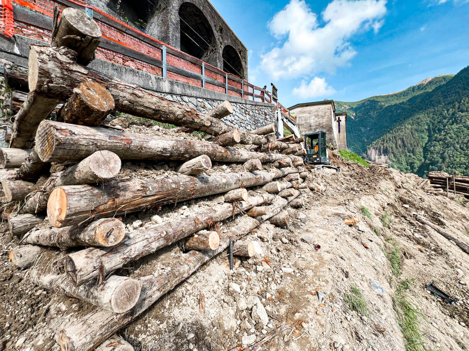 Regimazione idraulica e stabilizzazione pendii