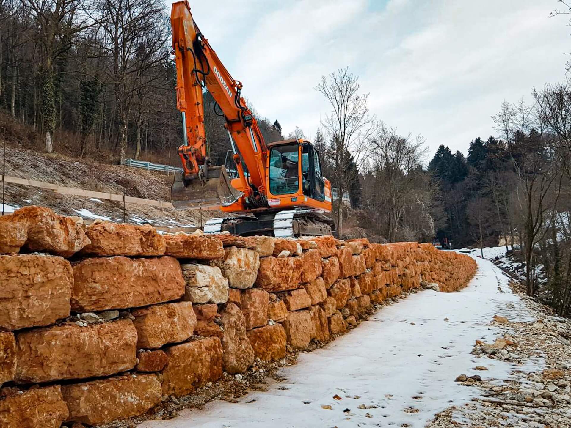 Movimento terra · Carpenteria · Opere edili, stradali e marittime